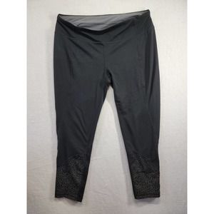 Black and Gray Tangerine Capri Athletic wear Sz M